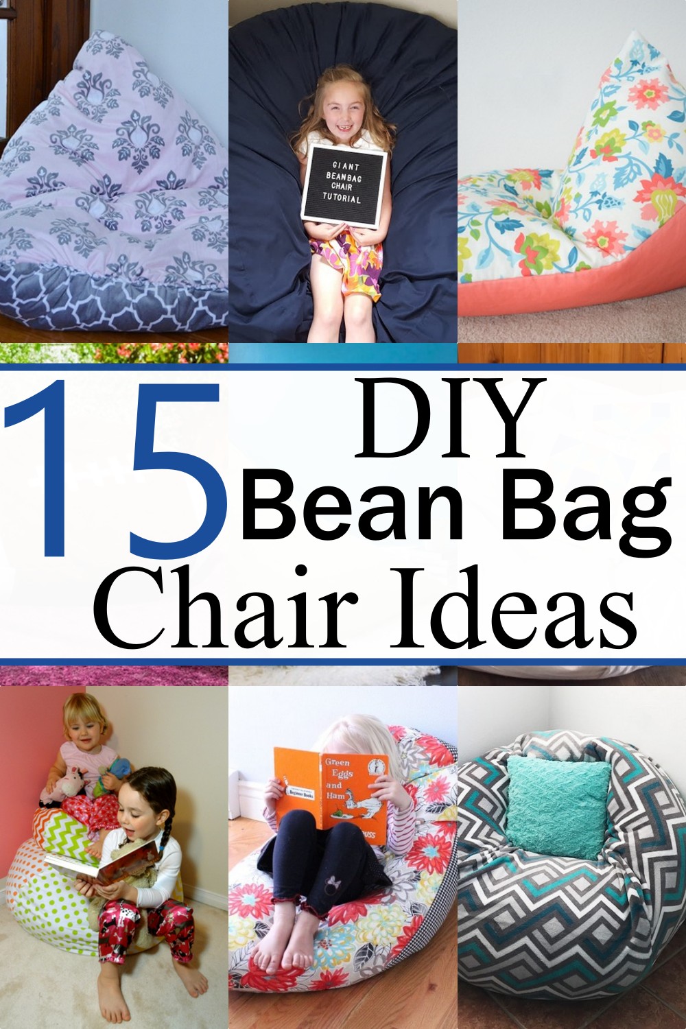 15 DIY Bean Bag Chair Ideas