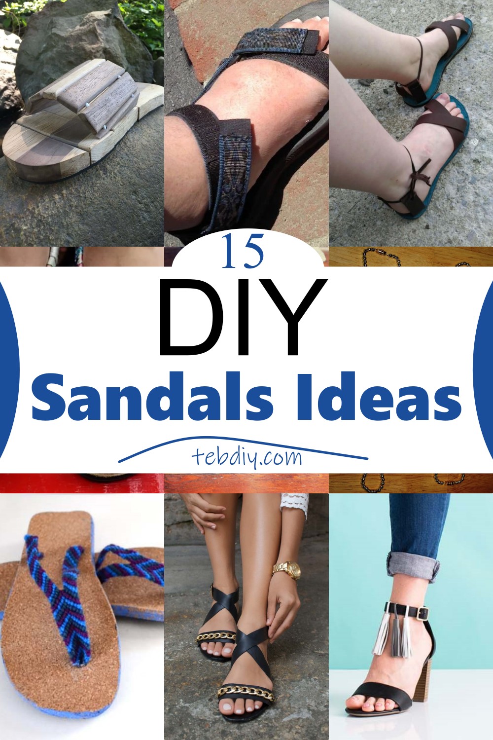 15 DIY Sandals Ideas