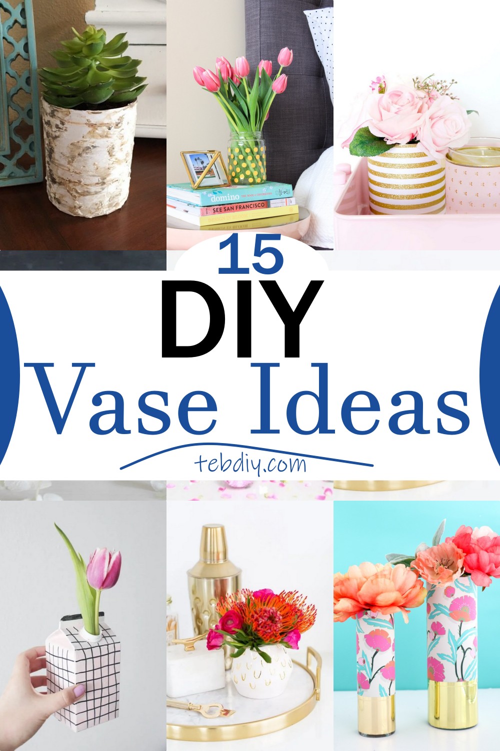 15 DIY Vase Ideas 