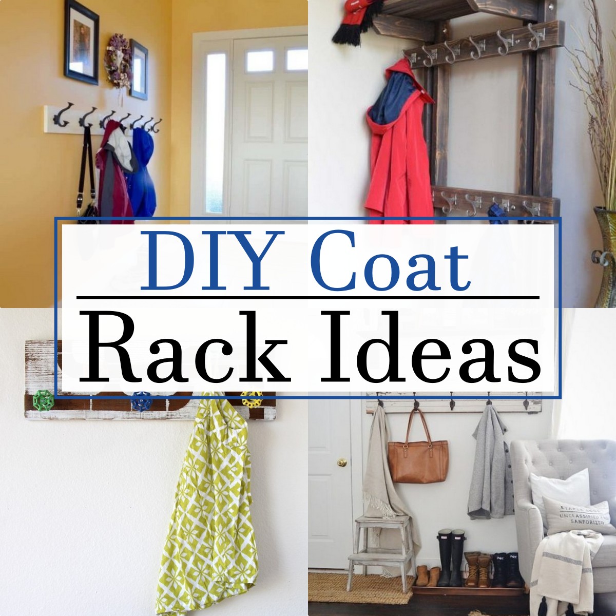 DIY Coat Rack Ideas