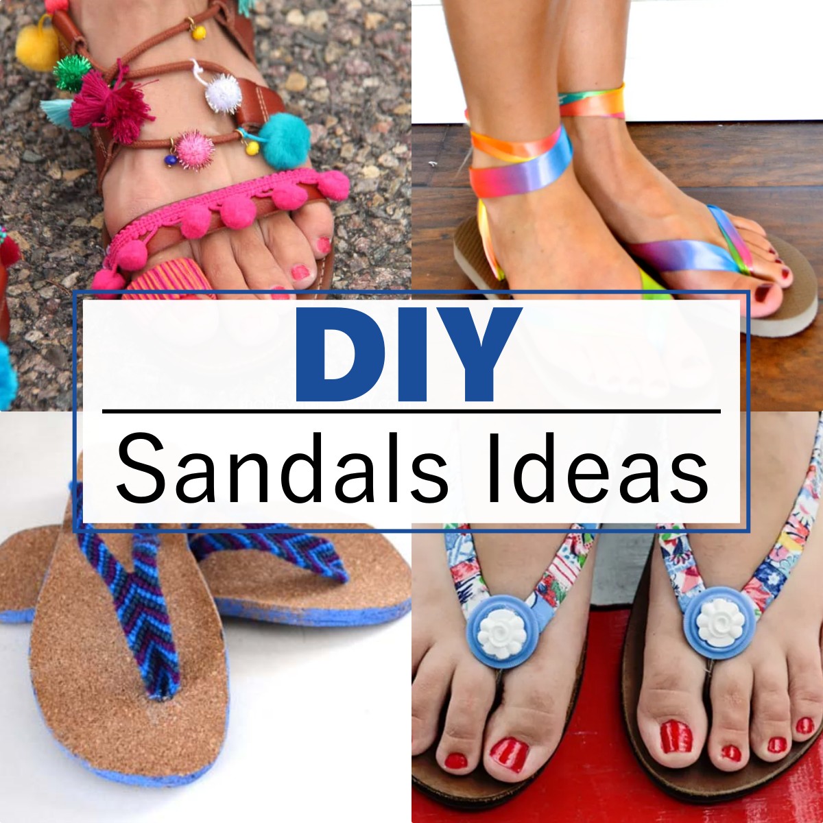 DIY Sandals Ideas