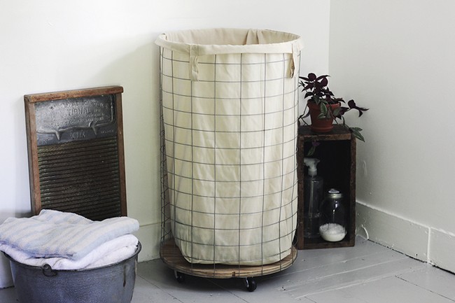 Diy Wire Laundry Hamper