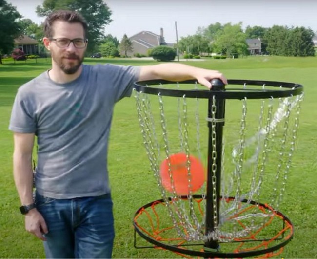 How To Make A Disc Golf Basket