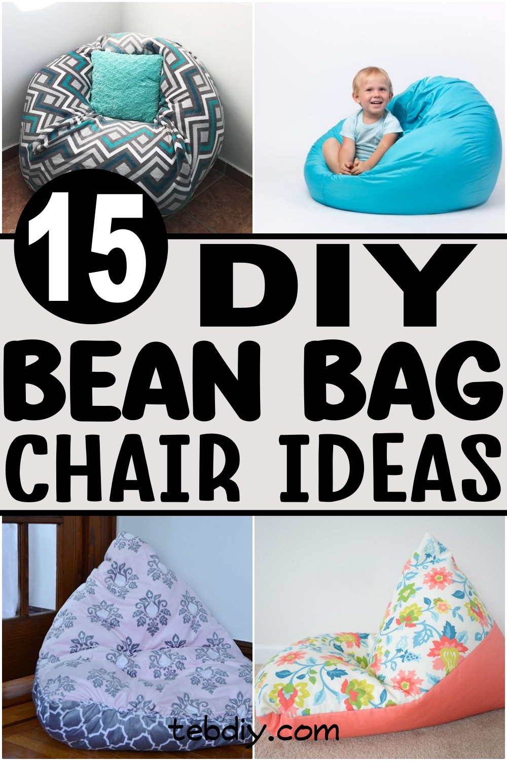 15 Best DIY Bean Bag Chair Ideas