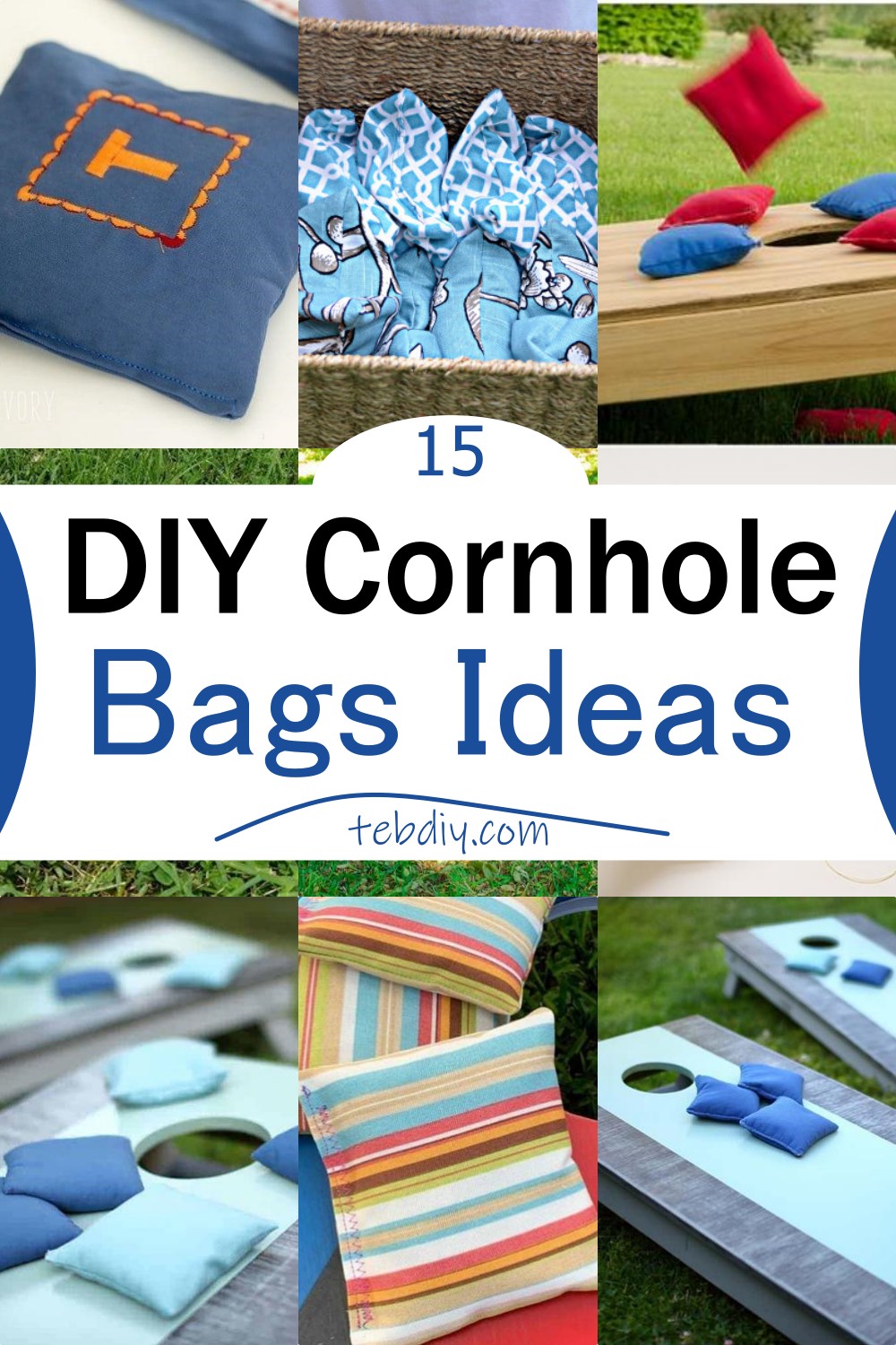 15 DIY Cornhole Bags Ideas