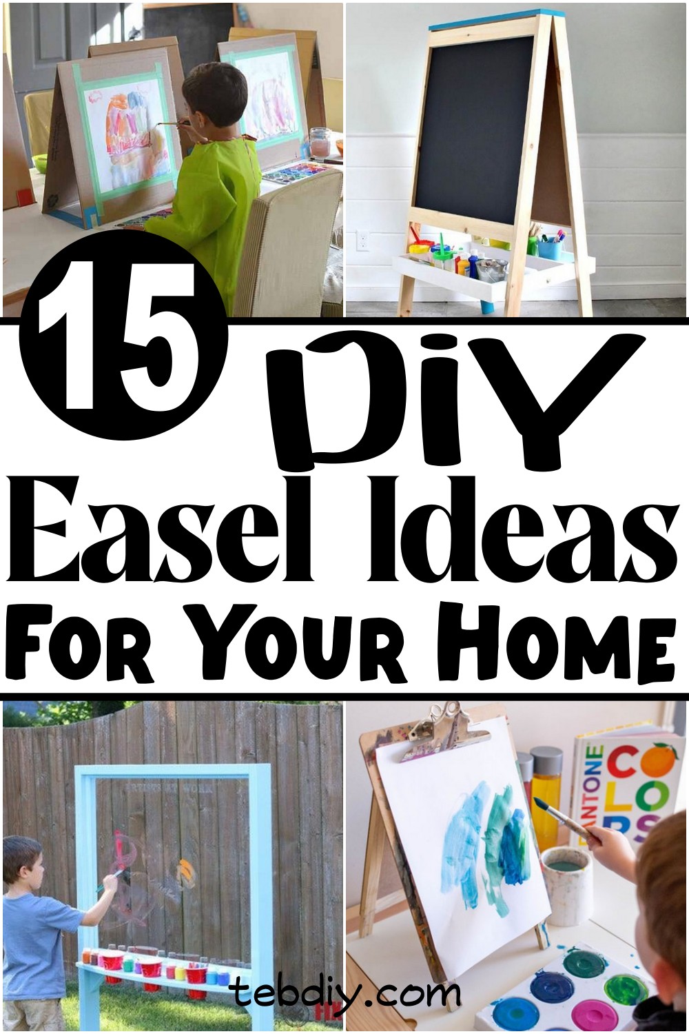 15 DIY Easel Ideas For Your Home