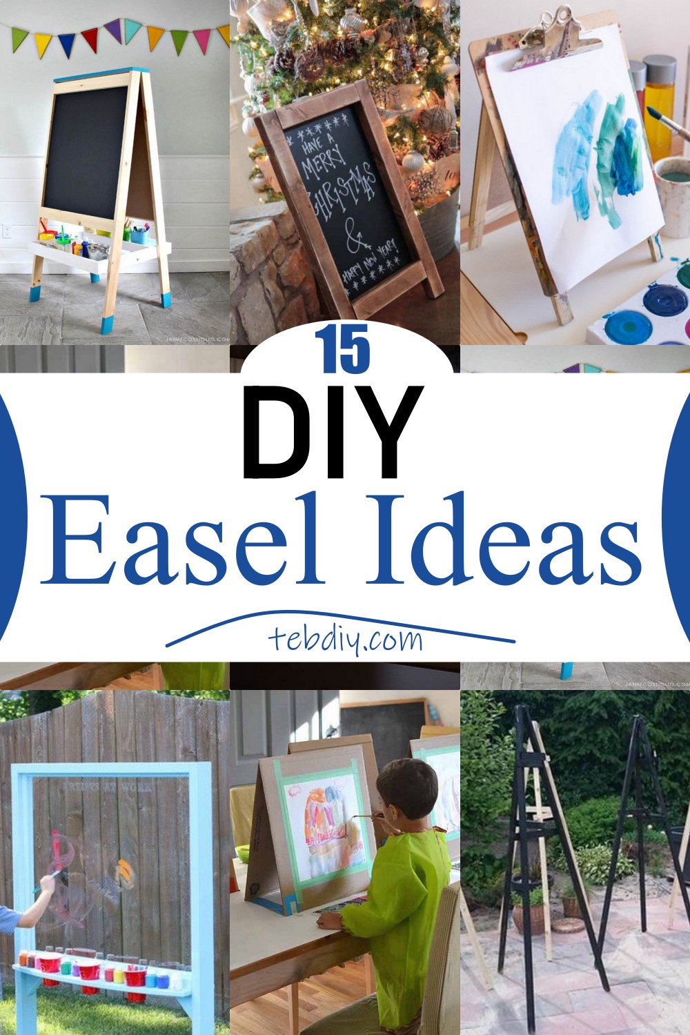 15 DIY Easel Ideas