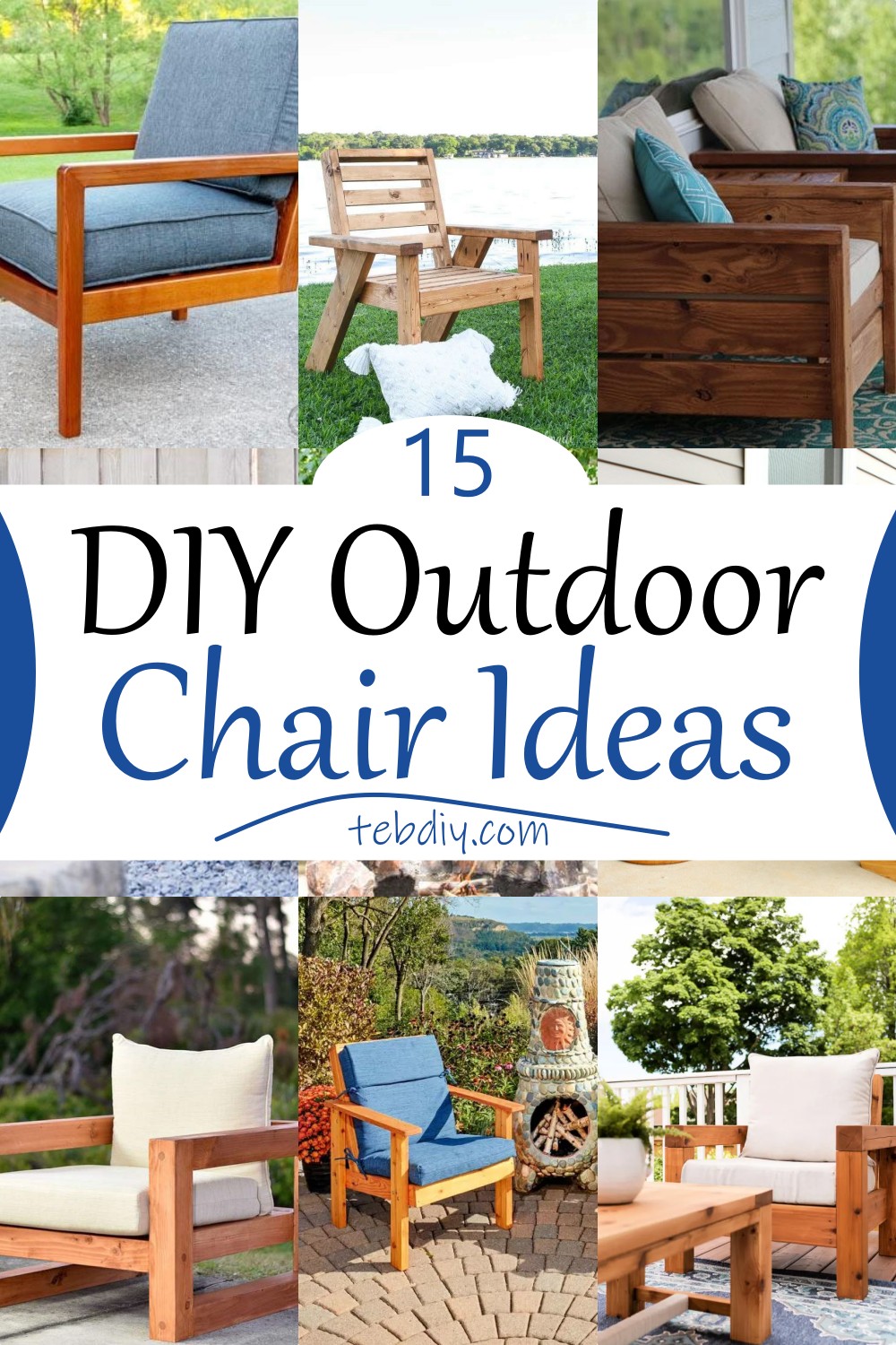 15 DIY Outdoor Chair Ideas