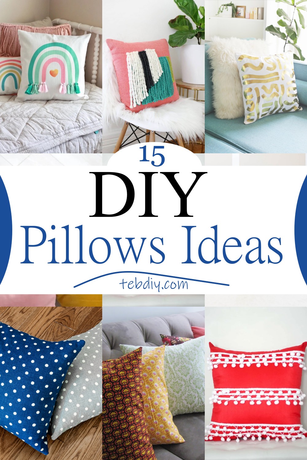 15 DIY Pillows Ideas