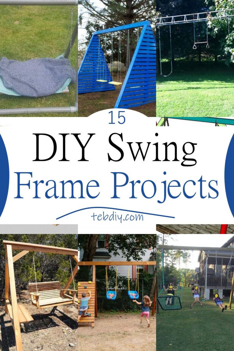 15 DIY Swing Frame Projects How To Build Teb DIY