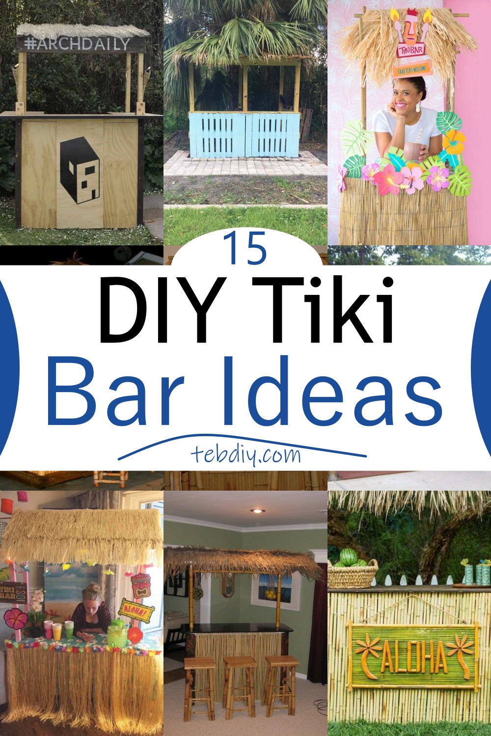 15 DIY Tiki Bar Ideas