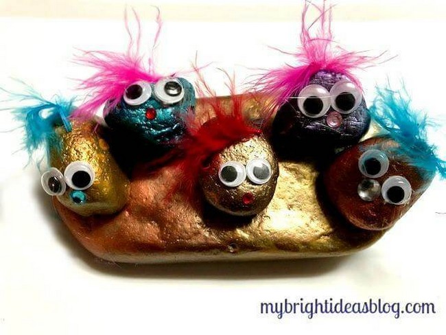 Easy Pet Rocks Craft Idea For Kids - Made In A Pinch