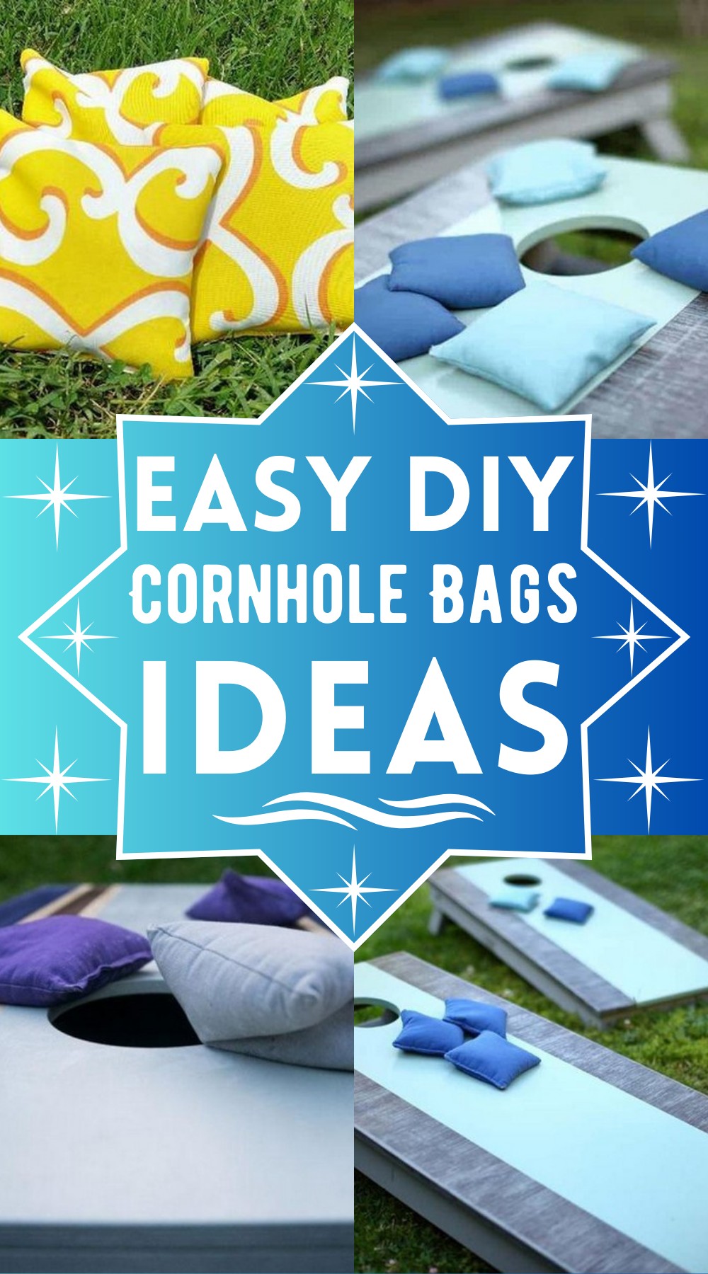 DIY Cornhole Bags Ideas