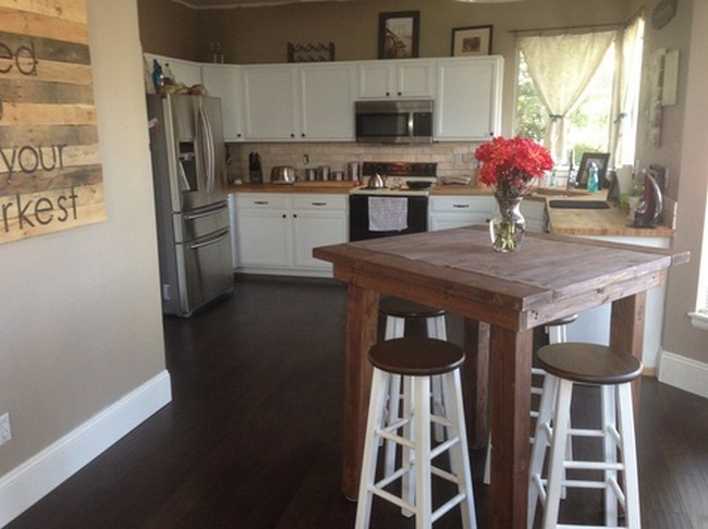 DIY High Top Pub Table