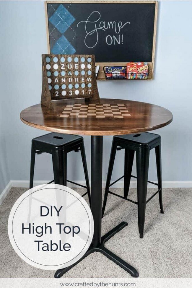 DIY High Top Table
