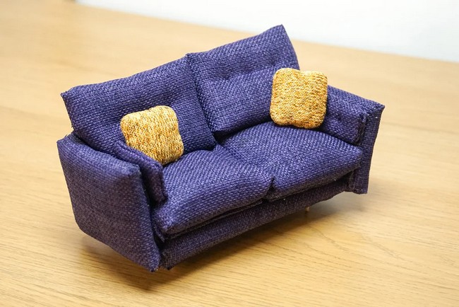 DIY Miniature Sofa