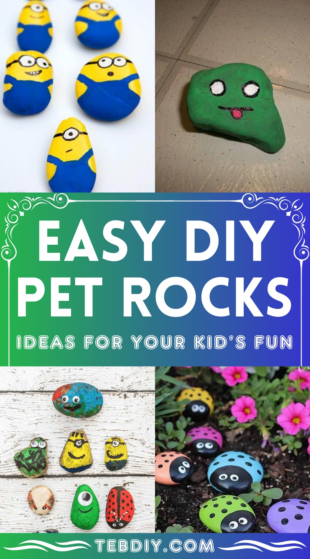 DIY Pet Rocks Ideas