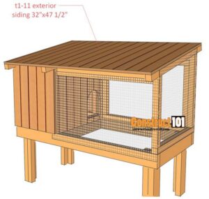 15 Functional And EASY DIY Rabbit Hutch Ideas - Teb DIY