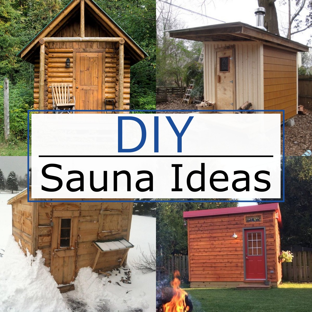 DIY Sauna Ideas