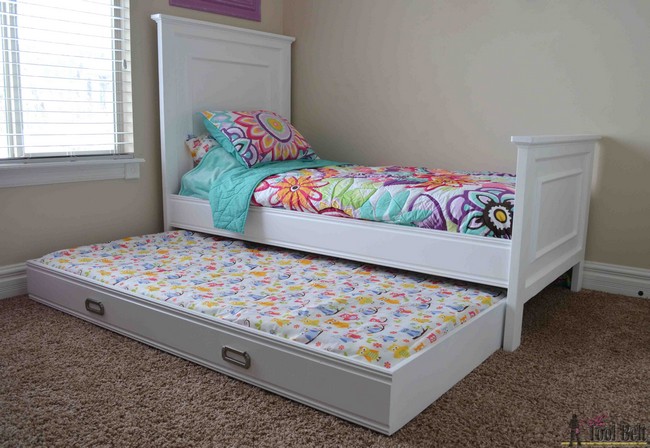 DIY Simple Twin Trundle Bed