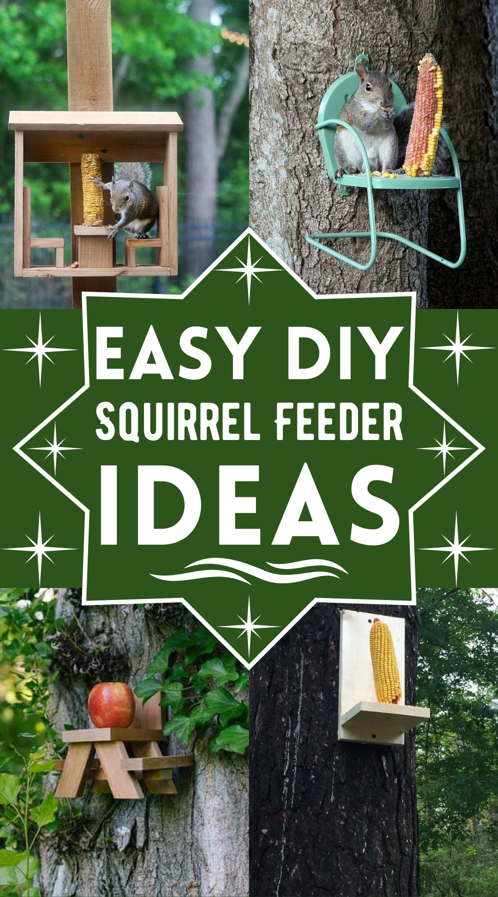 DIY Squirrel Feeder Ideas
