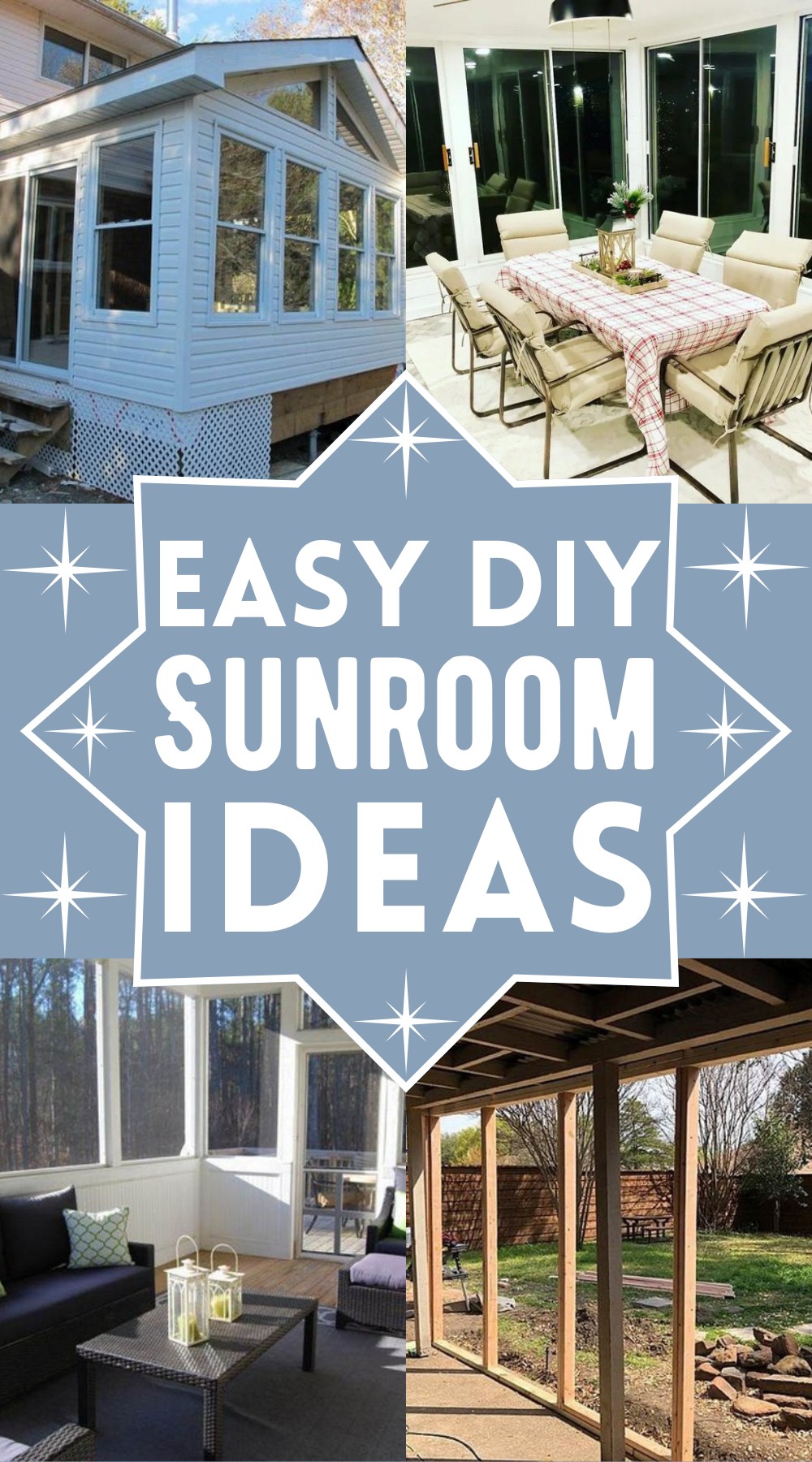 DIY Sunroom Ideas