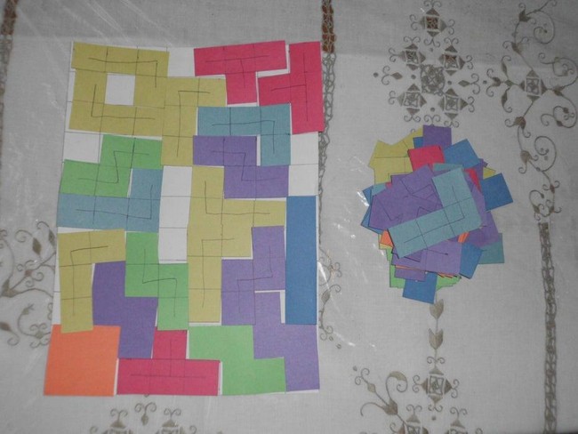 DIY Tetris Board Game