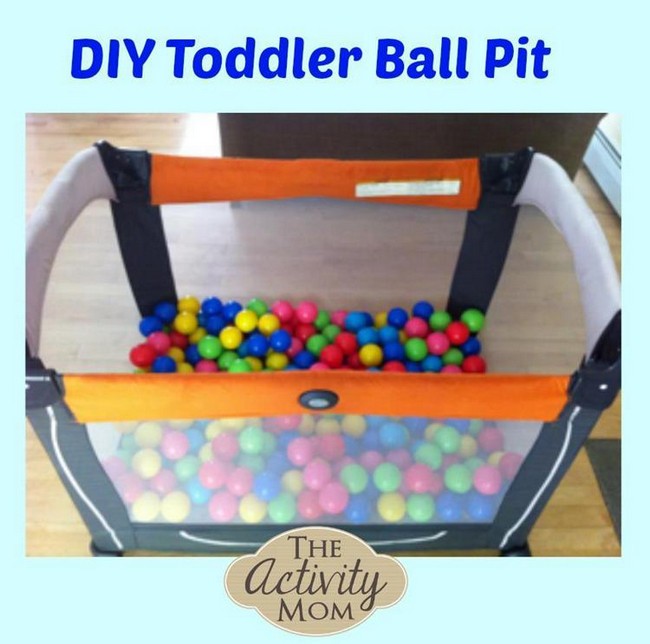 DIY Toddler Ball Pit