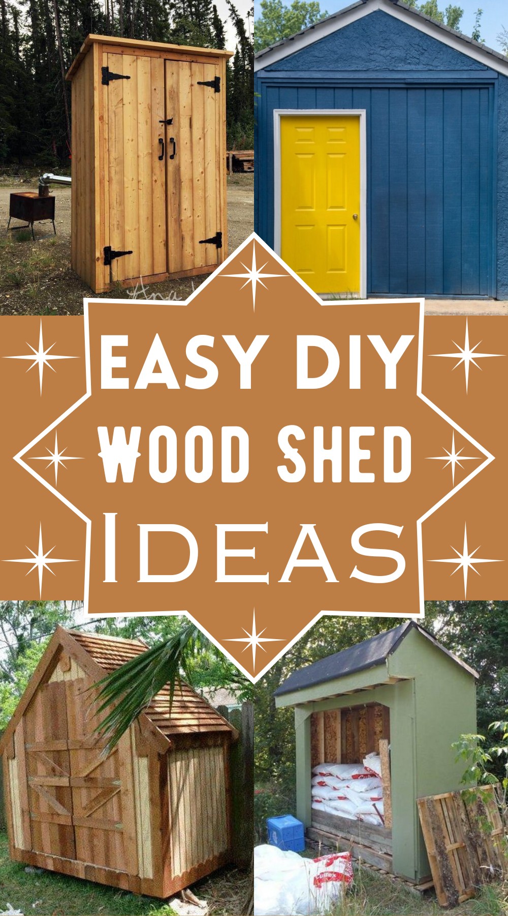 DIY Wood Shed Ideas