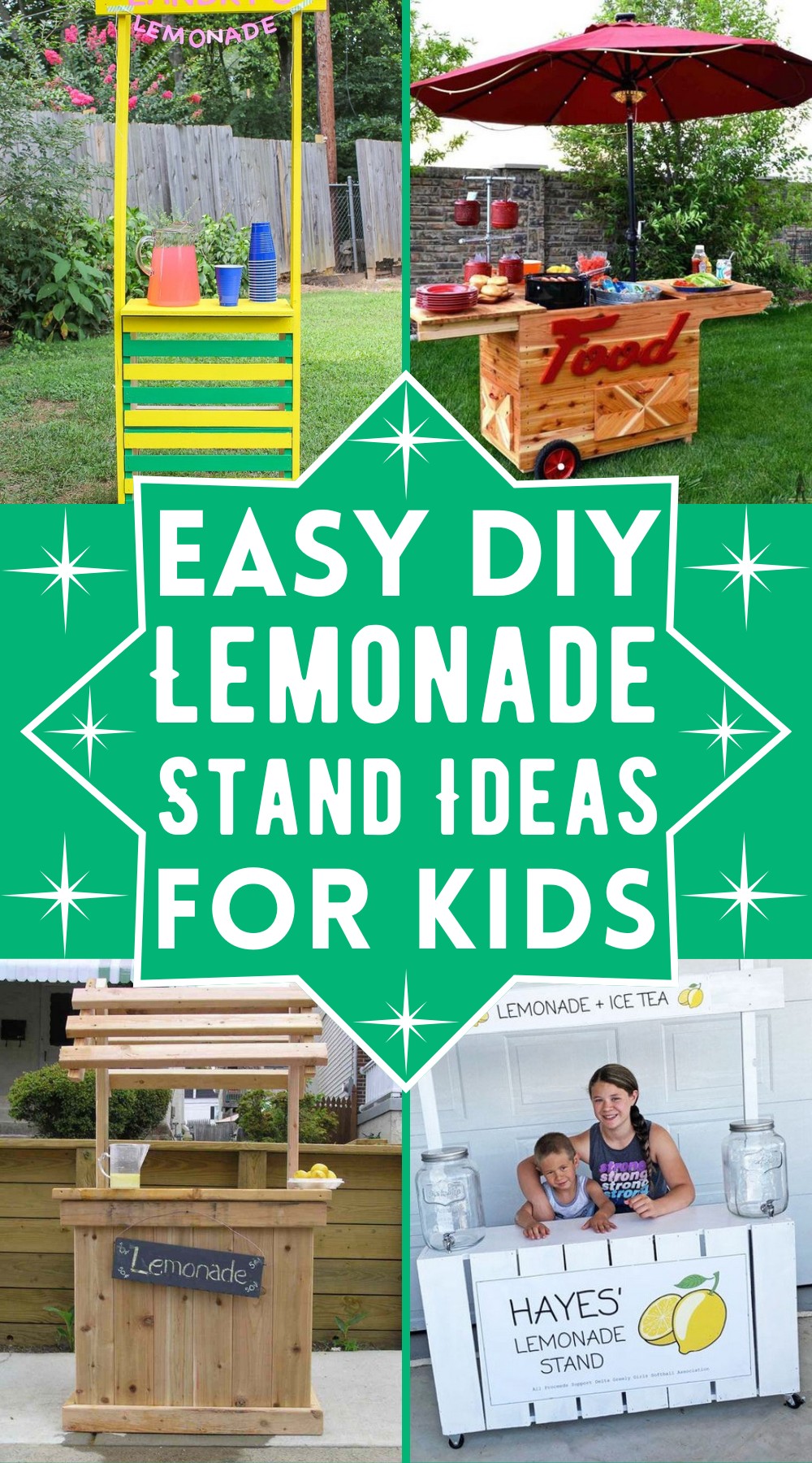 Easy DIY Lemonade Stand Ideas For Kids