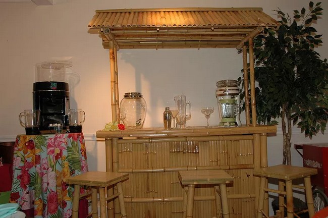 Easy DIY Tiki Bar