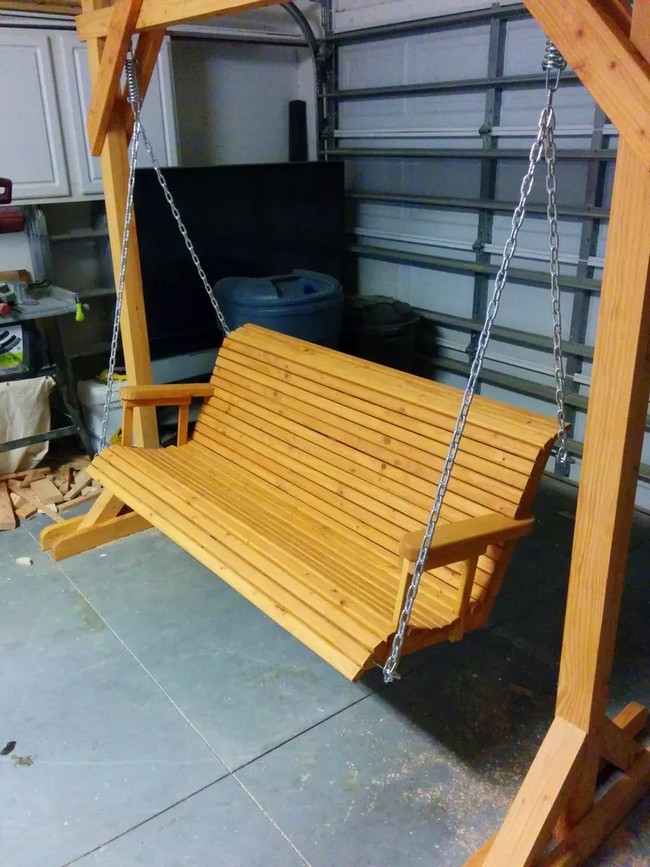 Free Porch Swing Plan