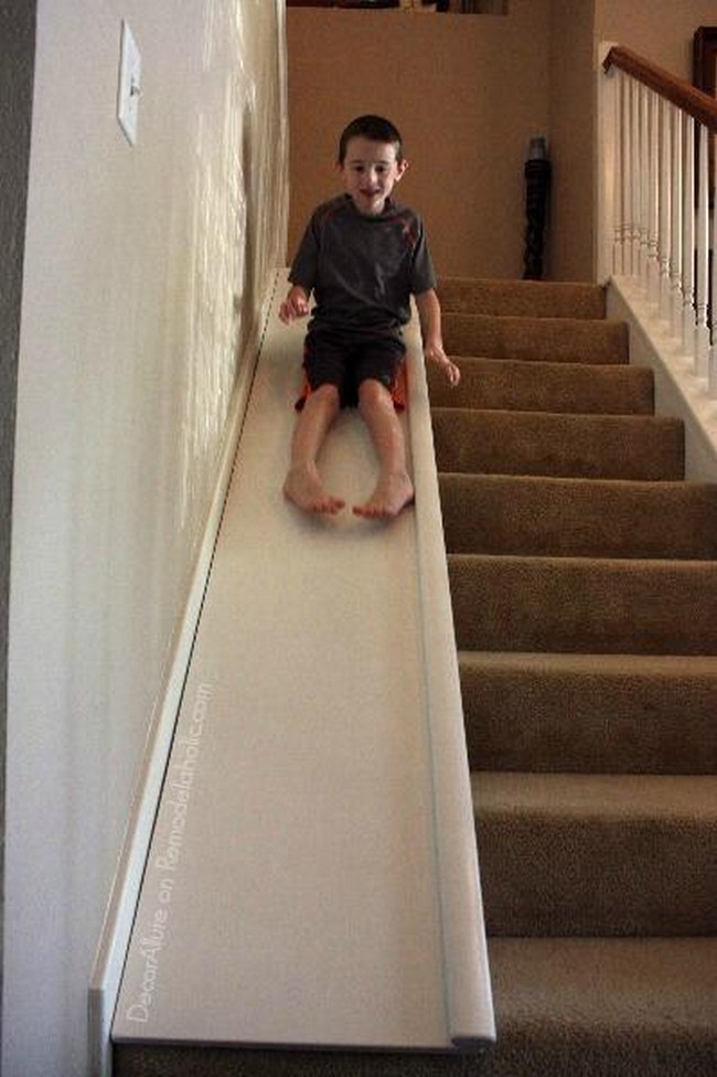 How To Add A Slide To Your Stairs