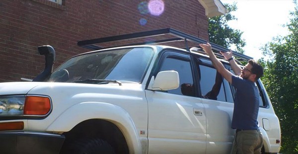 How to Build a Roof Rack to Carry Anything