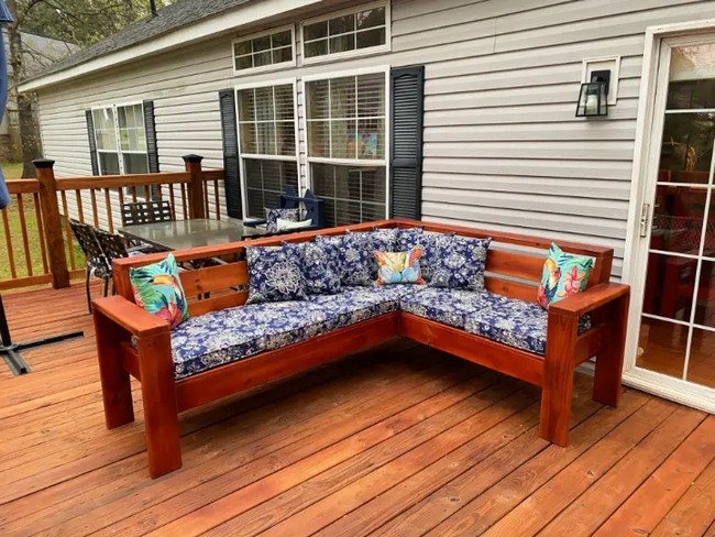 Modern DIY Outdoor Sofa Sectional