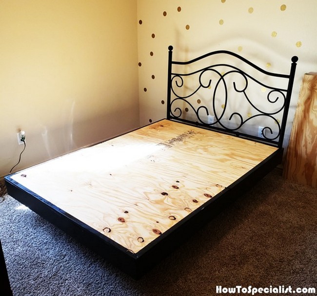 Queen Size Floating Bed Plans
