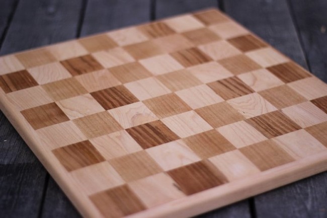 Solid Wood DIY Chess Board