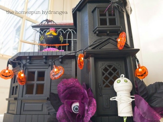 Upcycled Dollhouse To Haunted Dollhouse