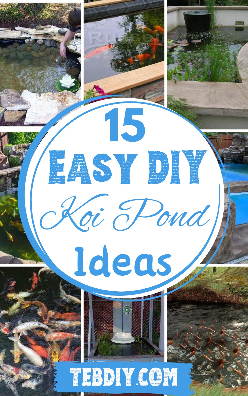 DIY Koi Pond Ideas