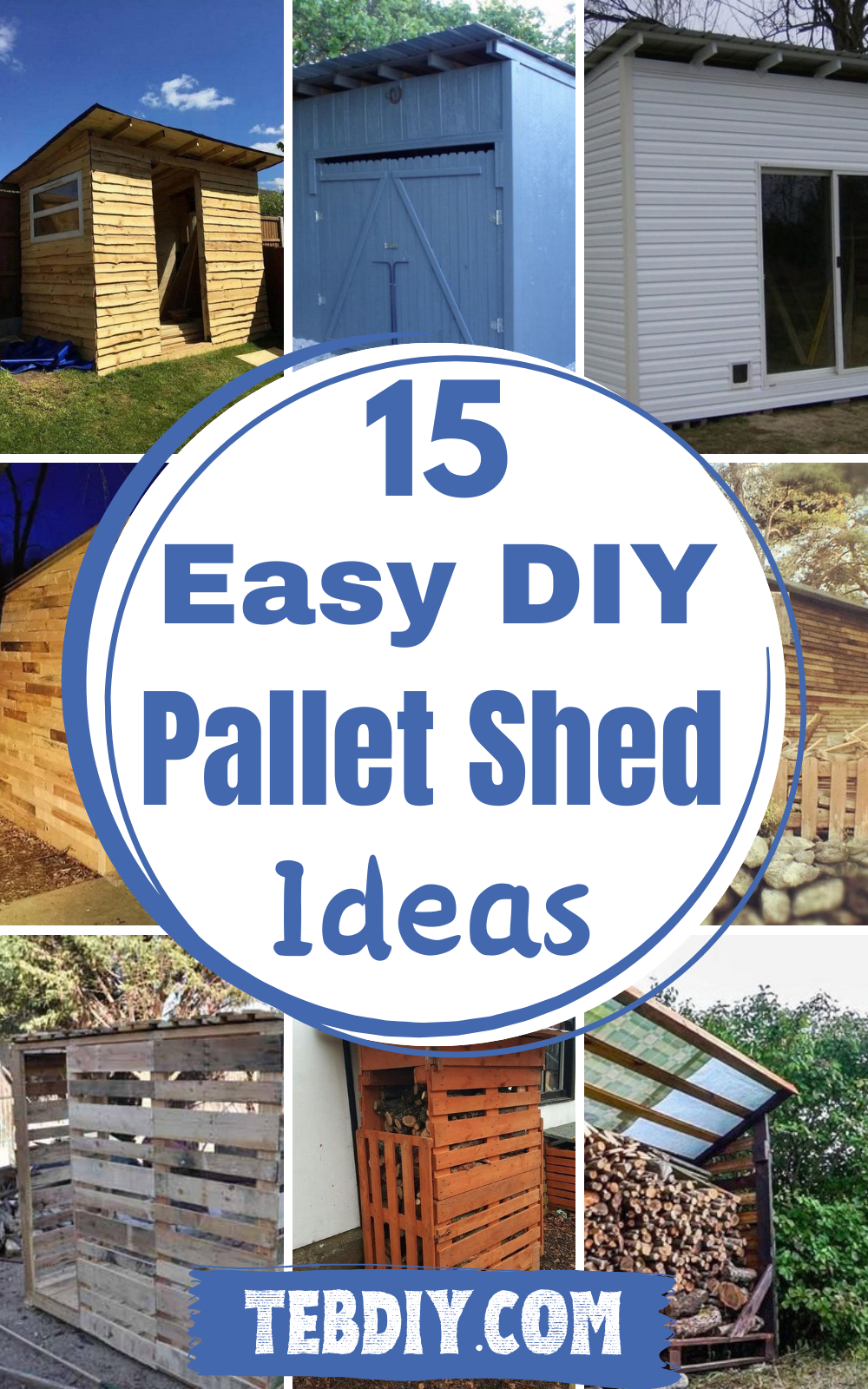 DIY Pallet Shed Ideas