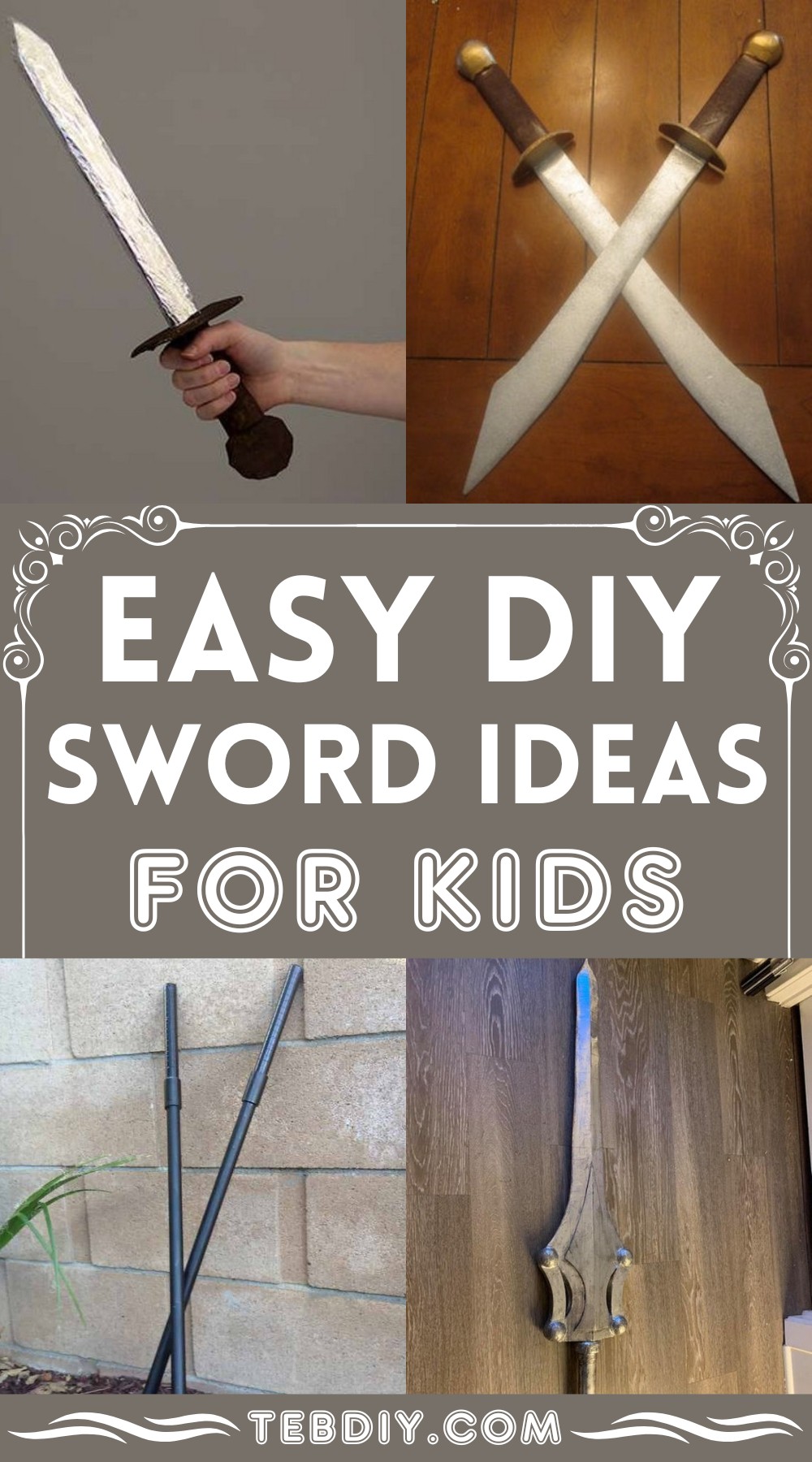 Easy DIY Sword Ideas For Kids