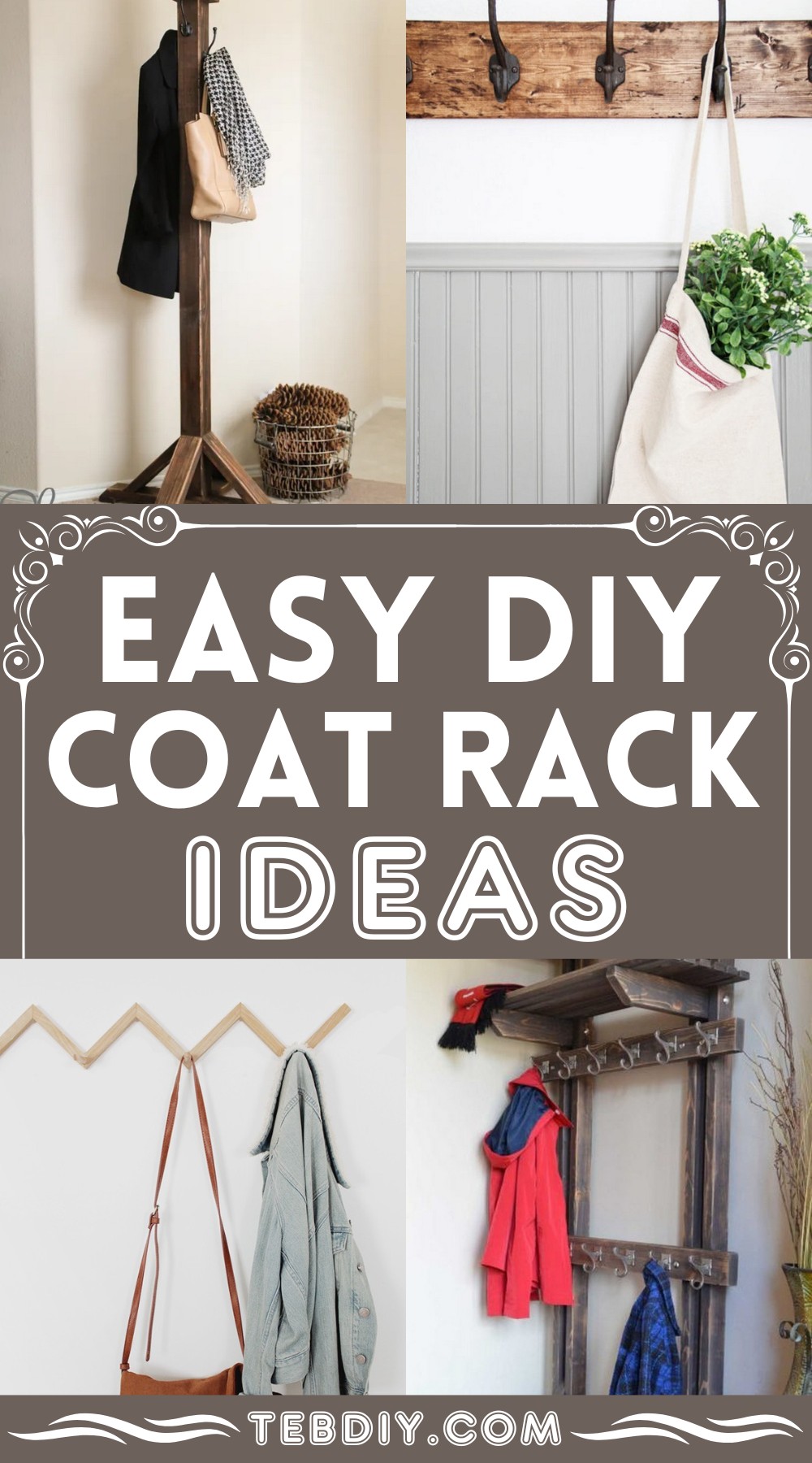 DIY Coat Rack Ideas