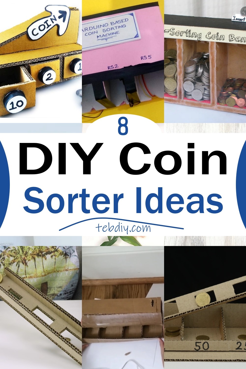 DIY Coin Sorter Ideas