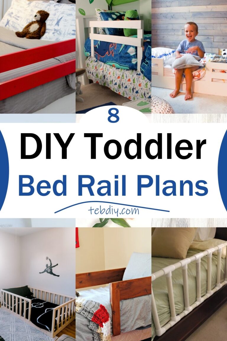 DIY Toddler Bed Rail Plans For Kids Room Transformation Teb DIY