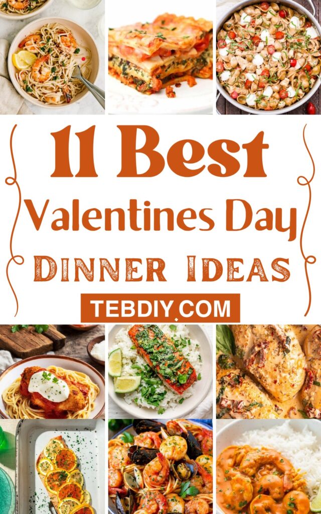 11 Valentine’s Day Dinner Ideas - Teb DIY
