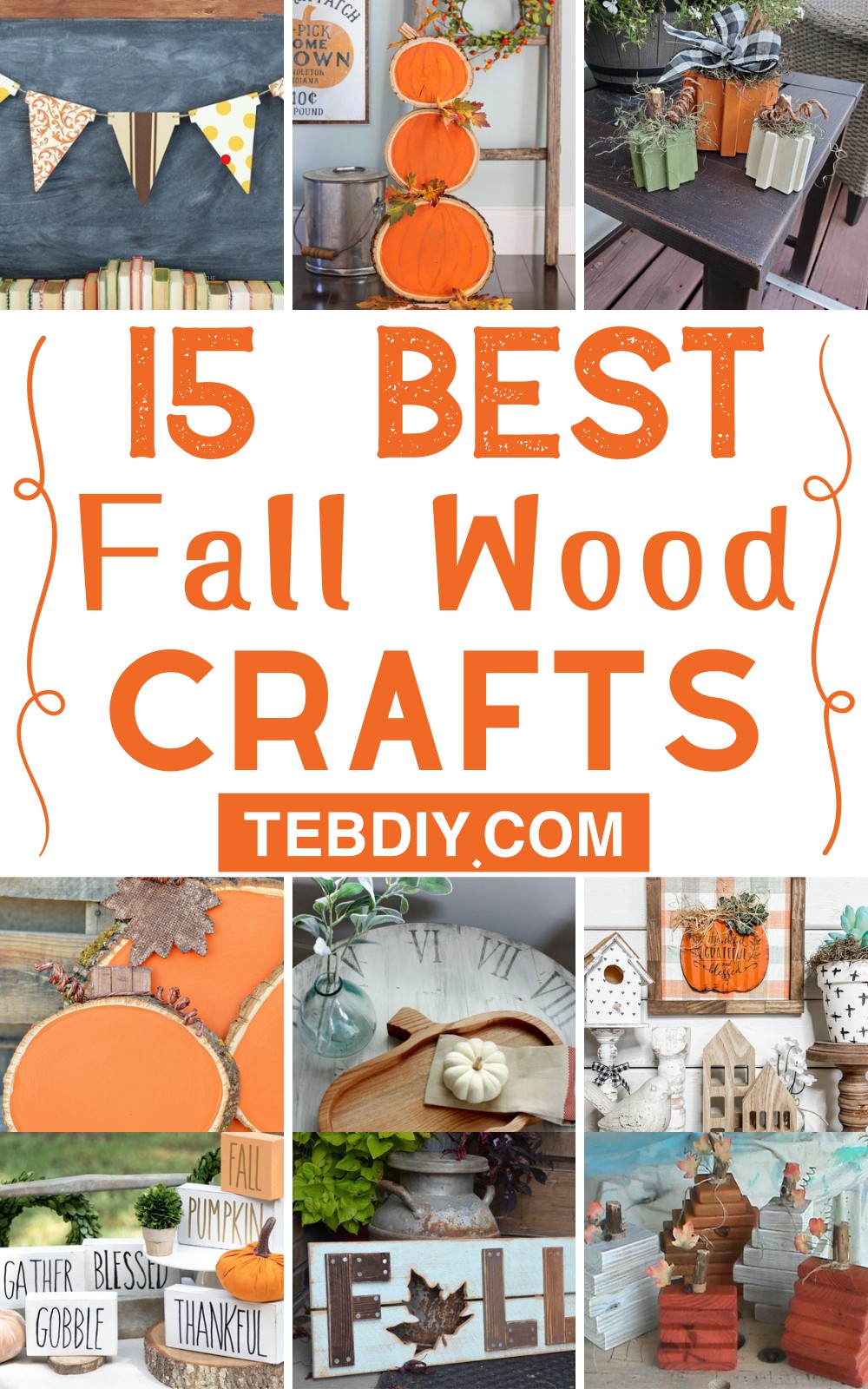15 Best Fall Wood Crafts