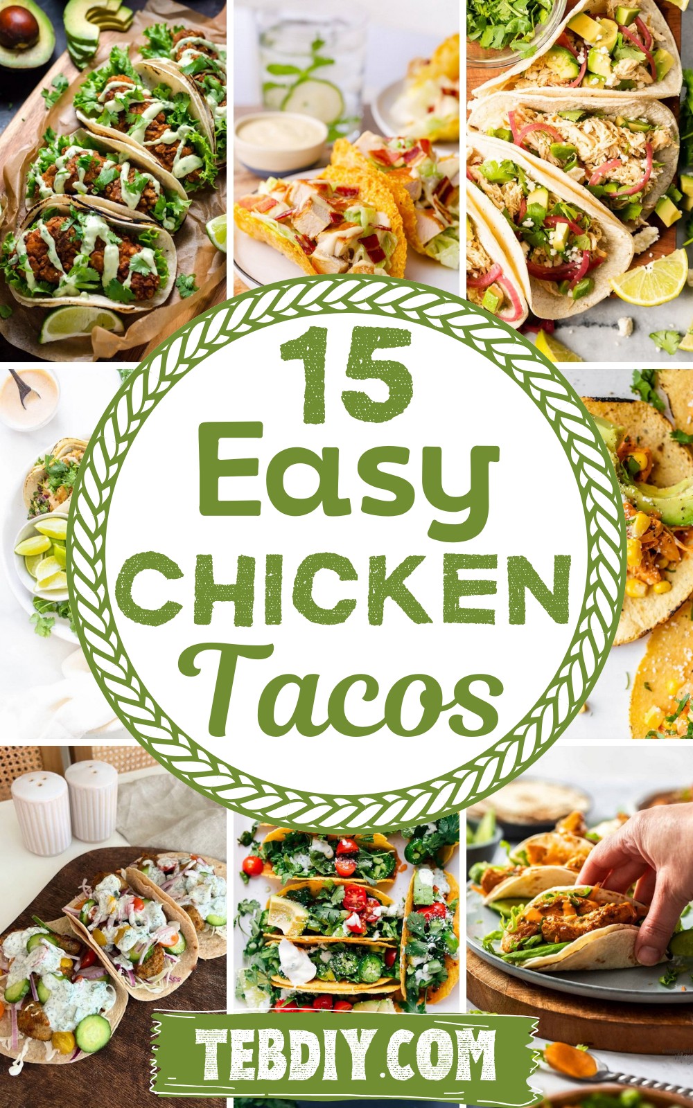 15 Easy Chicken Tacos