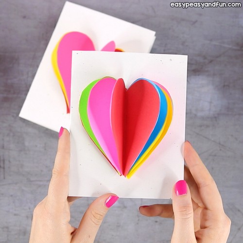3D Heart Card