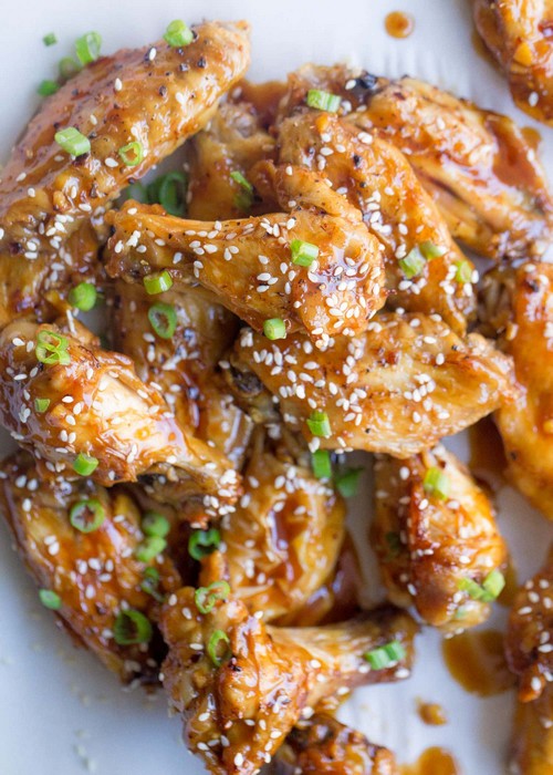 Asian Chili Garlic Chicken Wings