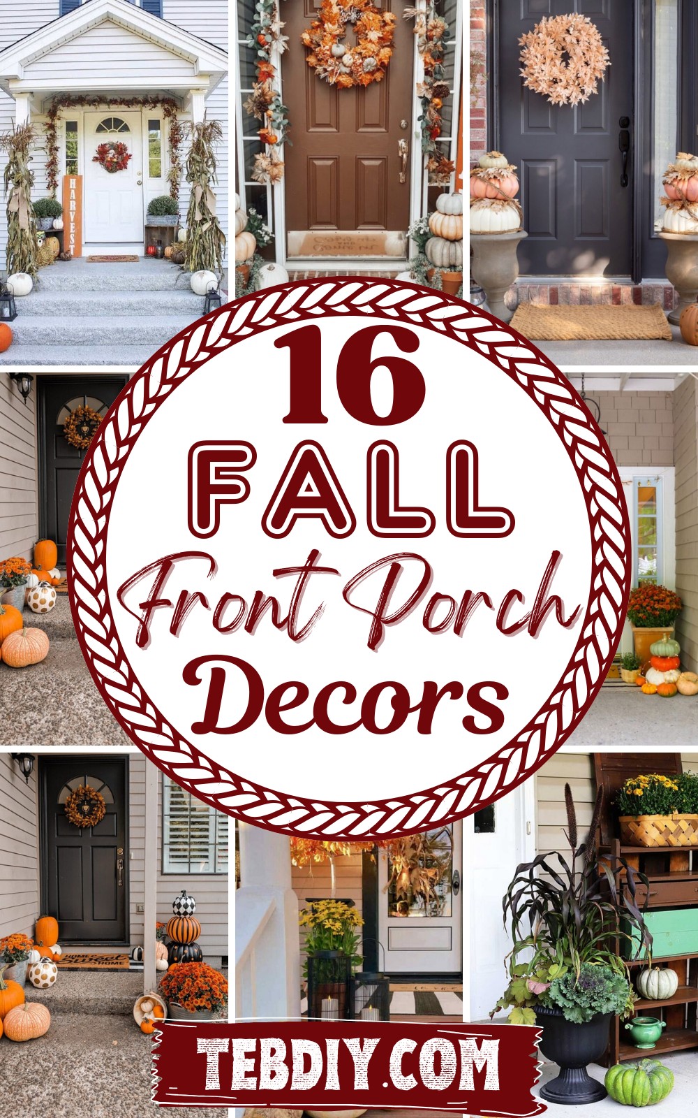 16 Best Fall Front Porch Decor Ideas